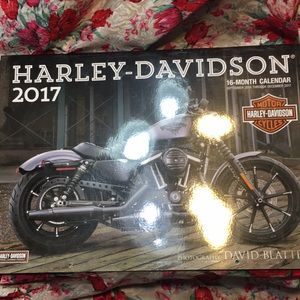 Harley Davidson calendar 2017 lots of pictures